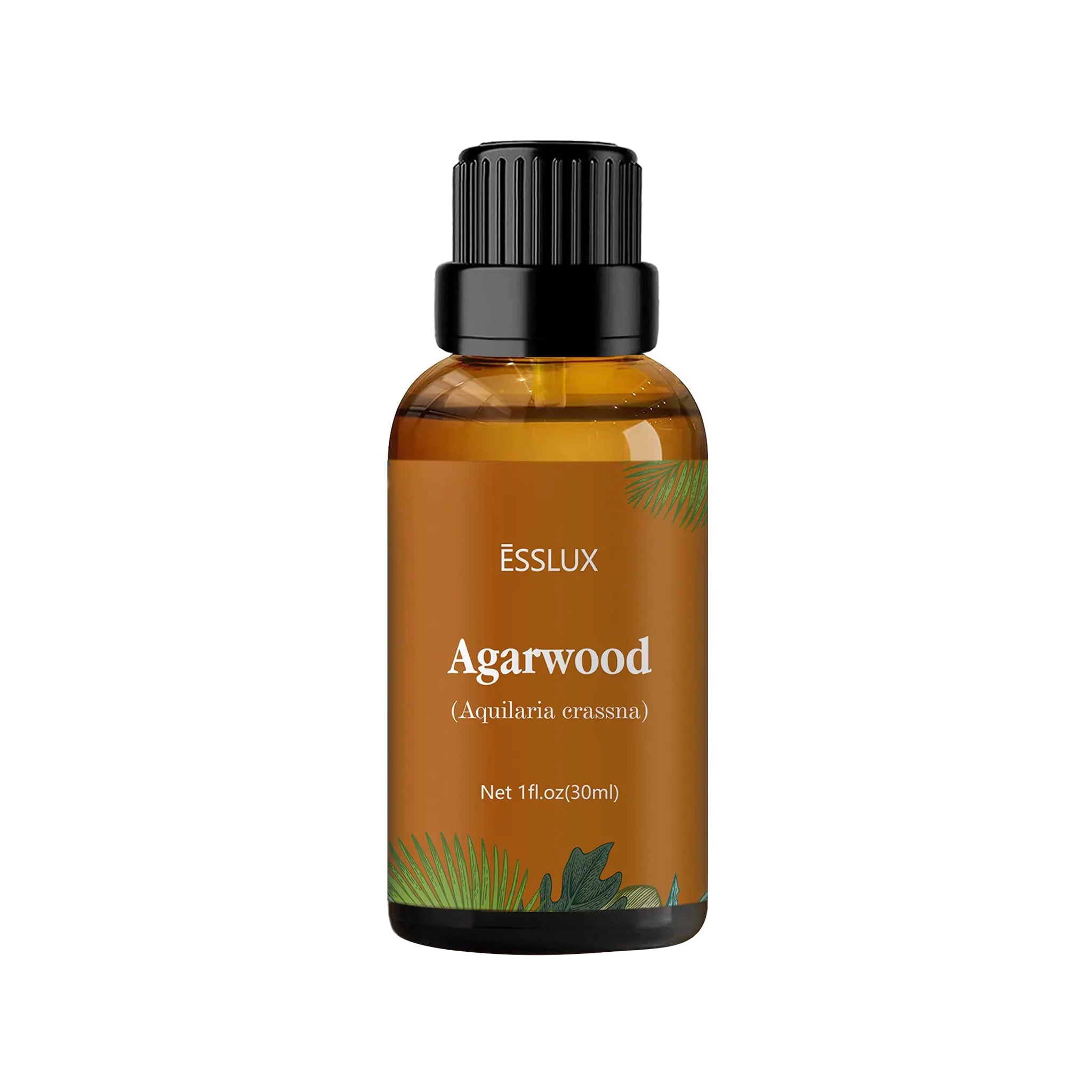 Agarwood ätherisches Öl Esslux Aromatherapieöle für Diffusor -Massage -Seifen Kerze machen Parfüm 30 ml