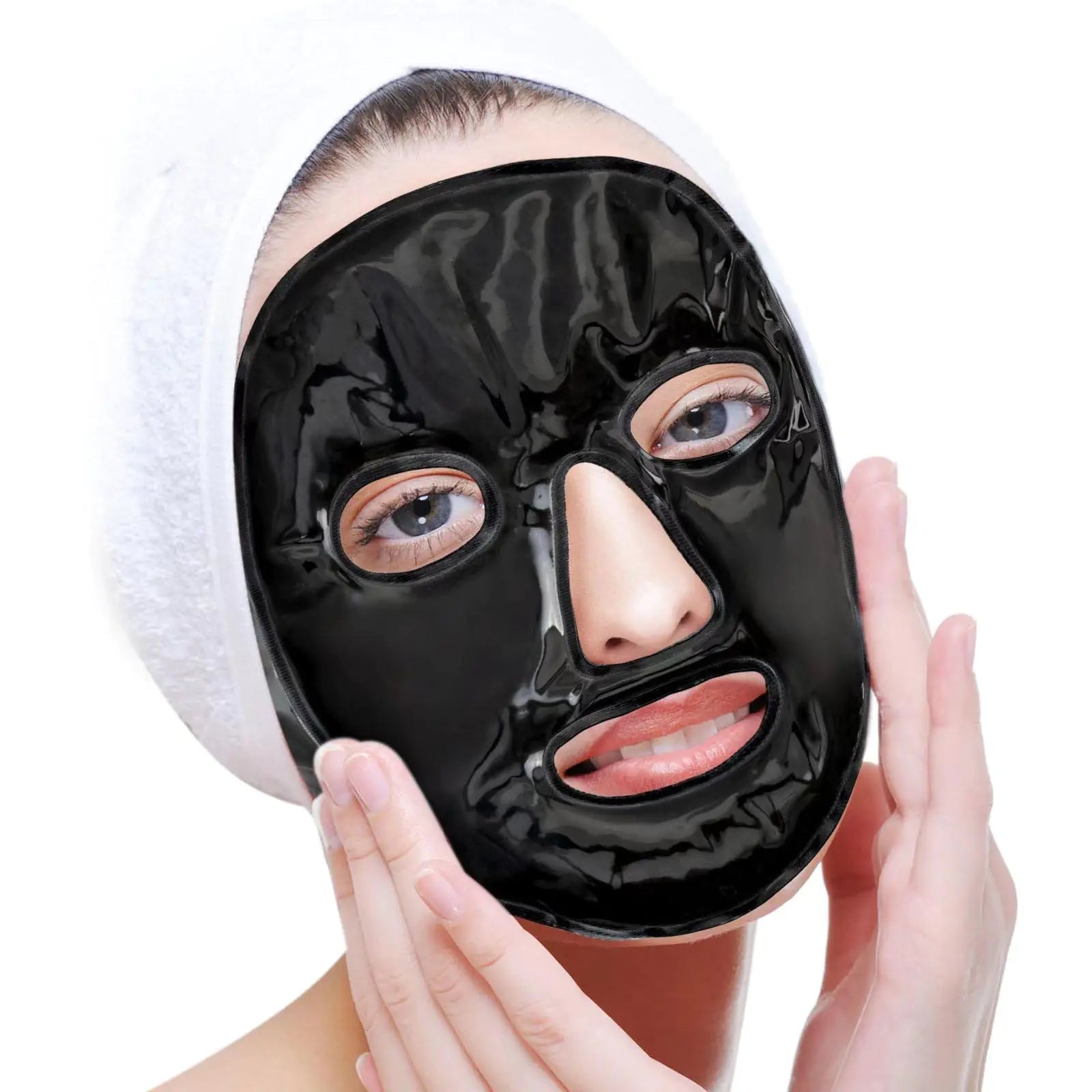 Leostep Kühlung Gesichtsmaske LCE Gesichtsmaske Gel Perlen Heiße Kaltkompress -Packung gefrorene Gesichtsmasken für Schlafdruck Schwelligkeit Kopfschmerzen