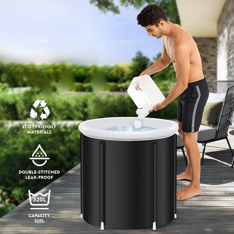 Aufblasbare faltbare Badewanne