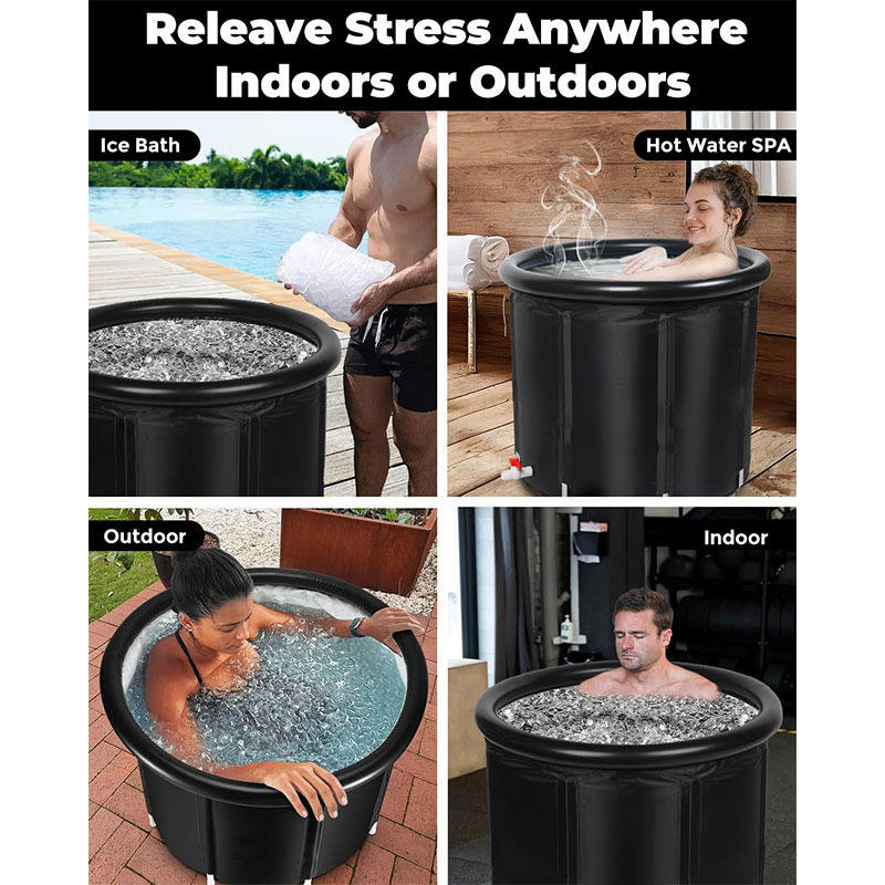 Aufblasbare faltbare Badewanne