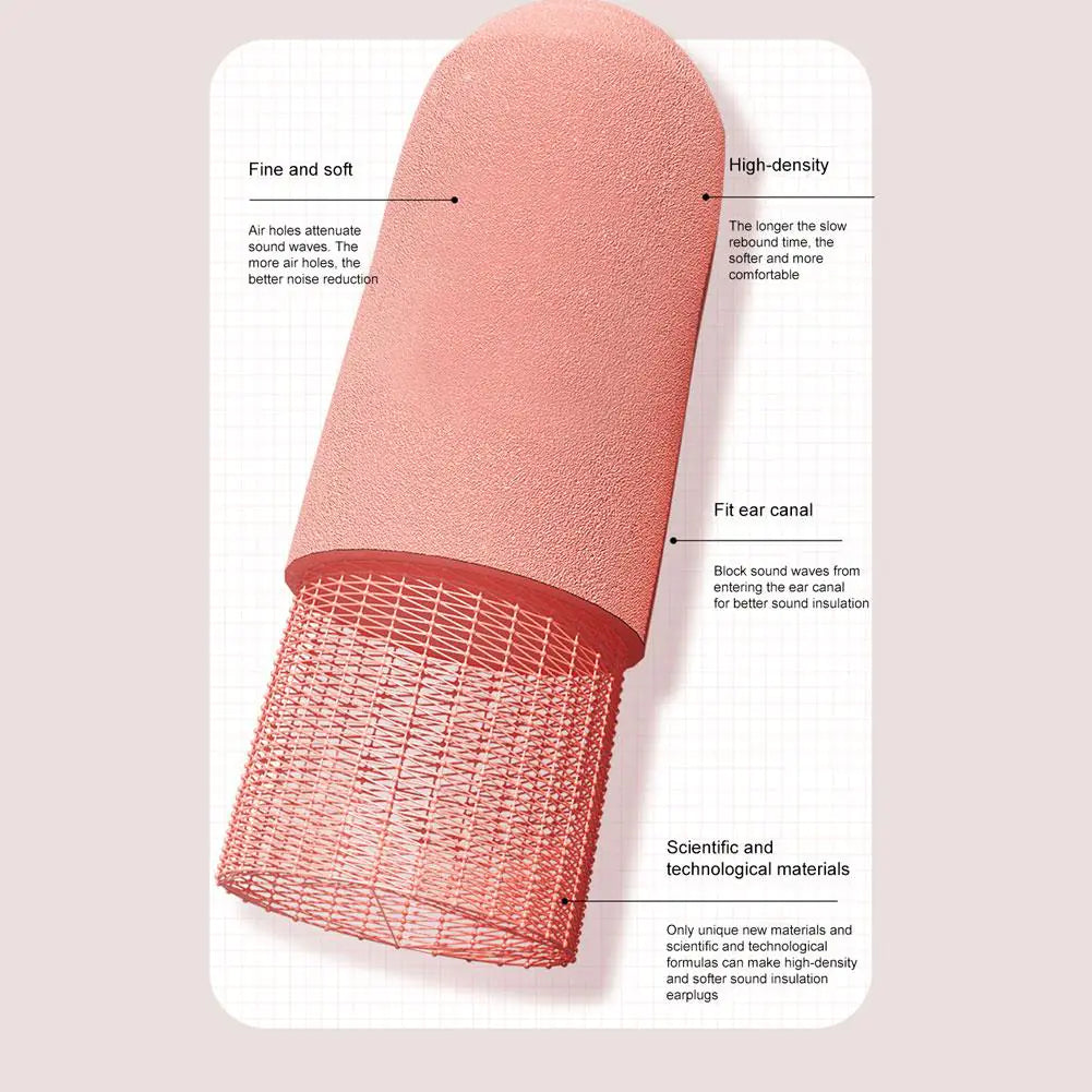 Professionelle lärmreduzierende Ohrstöpsel für den Schlaf