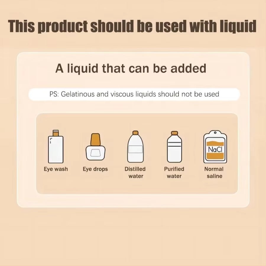 Eye Spa Nano Mist Sprayer für Flüssigkeitszufuhr und Pflege