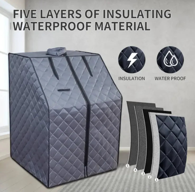 Tragbare Dampfsauna zu Hause