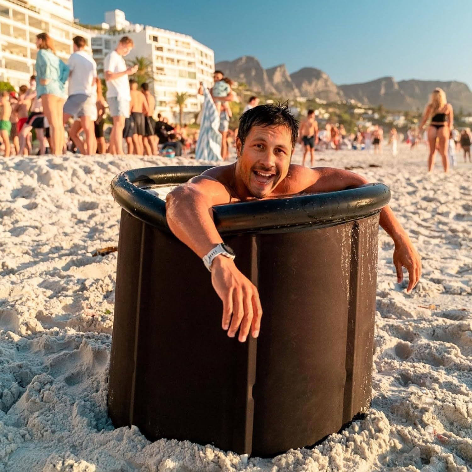 Inflatable Foldable Icebathtub